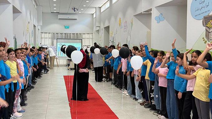 تخريج الفوج الثامن والعشرون في مدرسة المستقبل الابتدائية في جلجولية 